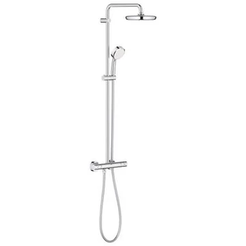 Grohe Tempesta termosztátos zuhanyrendszer 210 mm fejzuhannyal, Tempesta 100 mm kézizuhannyal