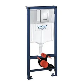 GROHE Rapid SL WC-tartály, száraz építésű króm nyomólappal 1,13 m,  2 in 1 38528-38505