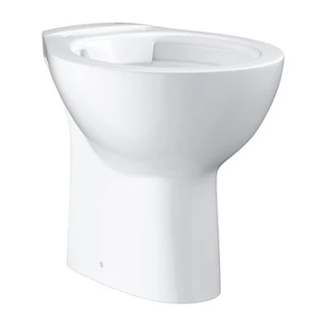 Grohe BauCeramic álló alsó kif. mélyöbl. perem nélküli WC csésze