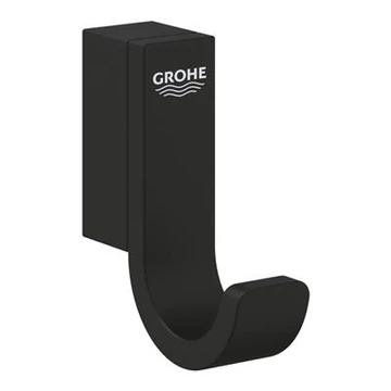 Grohe Selection fürdőköntös akasztó, szín: phantom black