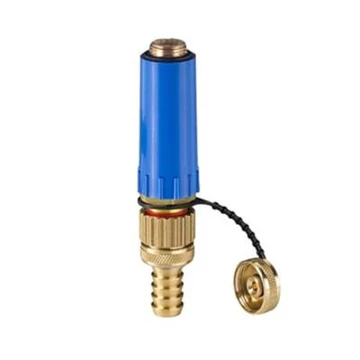 Haas próbadugó 1/2" kék töltőszeleppel