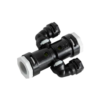 Hakatherm SkyFlow Push Alpex T-idom szűkített kereszt, patkó 20x2-10x1,3 szürke
