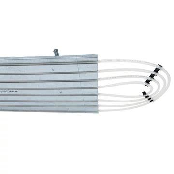 Hakatherm SkyFlow Steel  ST250 mennyezet hűtő-fűtő panel  (hűtés: 60,7W ; Fűtés 73,6W)