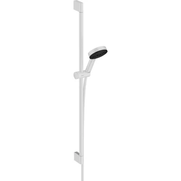Hansgrohe Pulsify Select Zuhanyszett 105, 3 jet RelAXORation, 90 cm zuhanyrúd, matt fehér