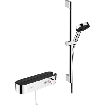 Hansgrohe Pulsify Select Zuhanyrendszer 105, 3 jet RelAXORation, kézizuhannyal termosztáttal