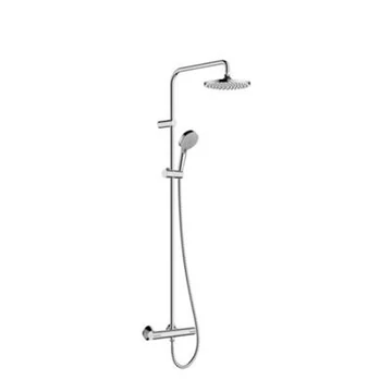 Hansgrohe Vernis Shape Showerpipe 230, 1 jet, termosztáttal, króm