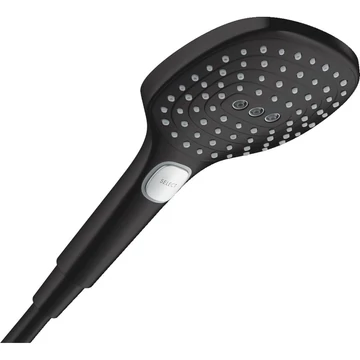 Hansgrohe Raindance Select E 120 zuhanyfej  3jet matt fekete