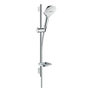 Hansgrohe Raindance Select E 120 Unica'S Puro 65 zuhanyszett króm/fehér