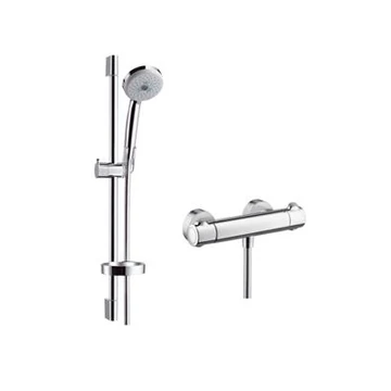 Hansgrohe Croma 100 Multi kézizuhany+Ecostat 1001SL 65 szett
