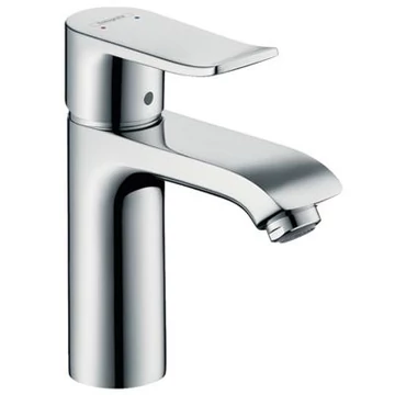 Hansgrohe Metris mosdócsaptelep 110 automata lefolyógarnitúrával