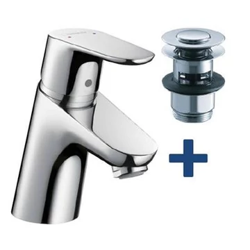 Hansgrohe Focus egykaros mosdócsaptelep 70 Push-Open
