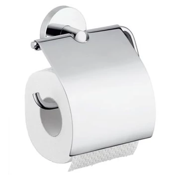 Hansgrohe Logis WC-papírtartó fedeles (40523000) - kifutó
