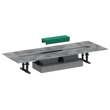 Hansgrohe uBox universal teljes szett lapos telepítéshez- 70 cm, zuhanylefolyó készlethez