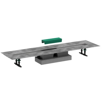 Hansgrohe uBox universal teljes szett lapos telepítéshez- 100 cm, zuhanylefolyó készlethez