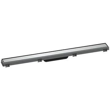 Hansgrohe RainDrain Match zuhanylefolyó színkészlet 80 cm, állítható magasságú keret, króm