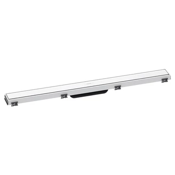 Hansgrohe RainDrain Match zuhanylefolyó színkészlet 80 cm, állítható magasságú keret, fehér