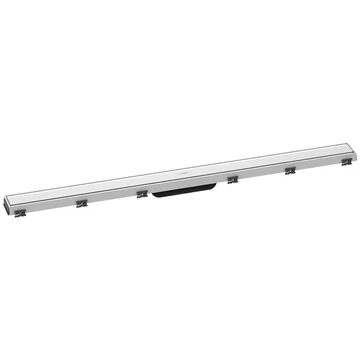 Hansgrohe RainDrain Match zuhanylefolyó színkészlet 100 cm, állítható magasságú keret, fehér