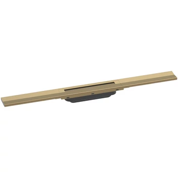 Hansgrohe RainDrain Flex zuhanylefolyó színkészlet 70 cm, formára vágható, szálcsiszolt bronz