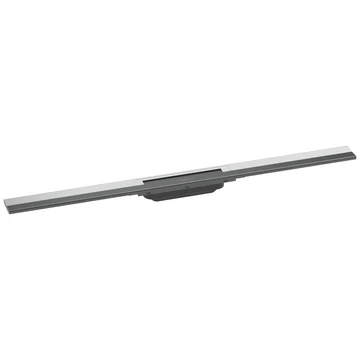 Hansgrohe RainDrain Flex zuhanylefolyó színkészlet 90 cm, formára vágható, króm