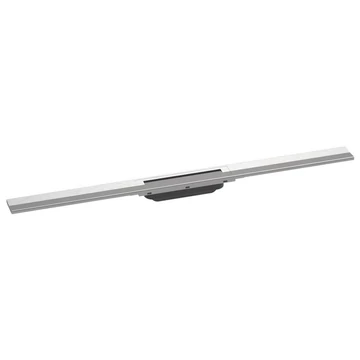 Hansgrohe RainDrain Flex zuhanylefolyó színkészlet 90 cm, formára vágható, rozsdamentes acél hatású