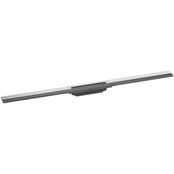 Hansgrohe RainDrain Flex zuhanylefolyó színkészlet 100 cm, formára vágható, króm