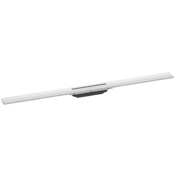 Hansgrohe RainDrain Flex zuhanylefolyó színkészlet 100 cm, formára vágható, matt fehér