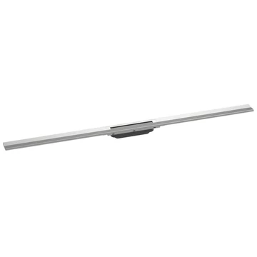 Hansgrohe RainDrain Flex zuhanylefolyó színkészlet 120 cm, formára vágható, rozsdamentes acél hatású