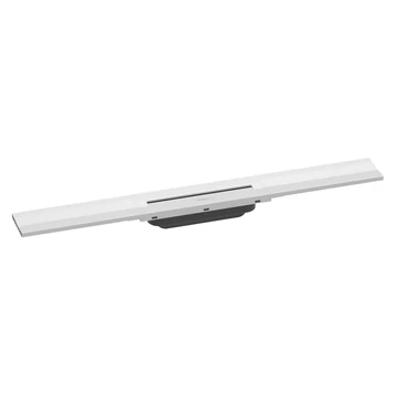 Hansgrohe RainDrain Flex zuhanylefolyó színkészlet 70 cm, formára vágható, fali, matt fehér