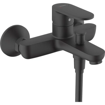 Hansgrohe Vernis Blend egykaros kádcsaptelep falsíkon kívüli szereléshez, matt fekete