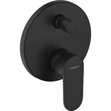 Hansgrohe Vernis Blend egykaros kádcsaptelep falsík alatti szereléshez, matt fekete