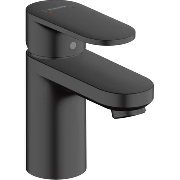 Hansgrohe Vernis Blend egykaros mosdócsaptelep 70, automata lefolyógarnitúrával, matt fekete