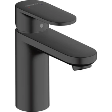 Hansgrohe Vernis Blend egykaros mosdócsaptelep 100, lefolyógarnitúra nélkül, matt fekete