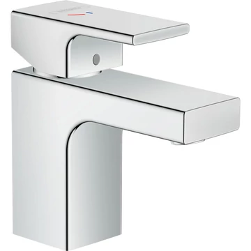 Hansgrohe Vernis Shape egykaros mosdócsaptelep 70, CoolStart, automata lefolyógarnitúrával
