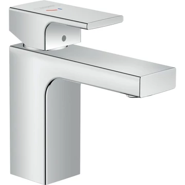 Hansgrohe Vernis Shape egykaros mosdócsaptelep 100, Coolstart, automata lefolyógarnitúrával