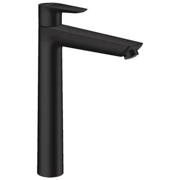 Hansgrohe Talis E egykaros mosdócsaptelep 240 automata lefolyógarnitúrával matt fekete