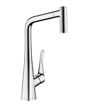 Hansgrohe Metris M71 konyhai csaptelep 320 kihúzható kifolyó (M7116), króm