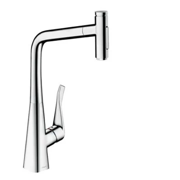 Hansgrohe Metris Select M71 konyhai csaptelep 320 kihúzható kifolyó (M7117), króm