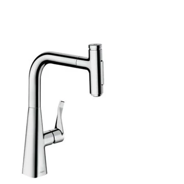 Hansgrohe Metris Select M71 konyhai csaptelep 240 kihúzható kifolyó (M7117), króm