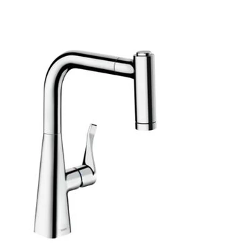 Hansgrohe Metris M71 ECO konyhai csaptelep 220 (M7116), króm