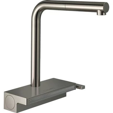 Hansgrohe Aquno Select M81 konyhai csaptelep 250 2jet, kihúzható kifolyó, rm. acél hatású