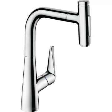 Hansgrohe Talis Select M51 konyhai csaptelep 220 kihúzható kifolyó (M5117), króm