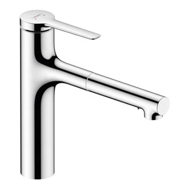 Hansgrohe Zesis M33 konyhai csaptelep 160, kihúzható kifolyó, 2jet, sBox
