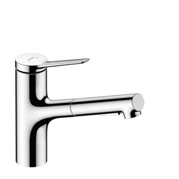 Hansgrohe Zesis M33 konyhai csaptelep 150 Eco, kihúzható kifolyó, 2jet