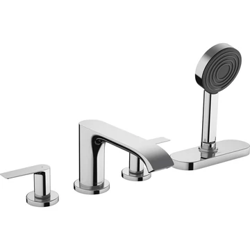 Hansgrohe Vivenis 4 lyukú, peremre szerelhető kádcsaptelep sBox-szal