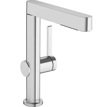Hansgrohe Finoris mosdócsaptelep 230, kihúzható kifolyó, 2 jet és push-open lefolyógar.