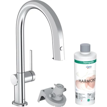 Hansgrohe Aqittura M91 Filtersystem konyhai csapt. 210, kihúzható kifolyó, 1jet,