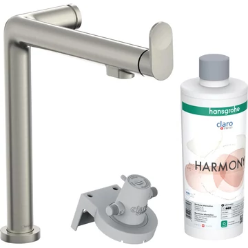Hansgrohe Aqittura M91 Filtersystem konyhai csapt. 240, 1jet, rm. acél hatású