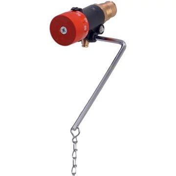 Honeywell huzatszabályozó szilárd tüzelésű kazánhoz 3/4" 0, 30-90°C, max 115°C