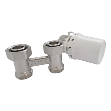 Honeywell Verafix H-idom szett egyenes (T3019DAW0+V2495DX020) + Termofej Danfoss szelepbetéthez