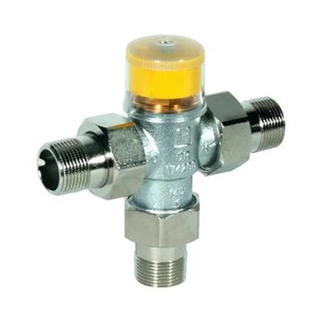 Honeywell termosztatikus keverőszelep napkollektor rendszerekhez, 3/4" PN10 max 110°C kvs=1,6